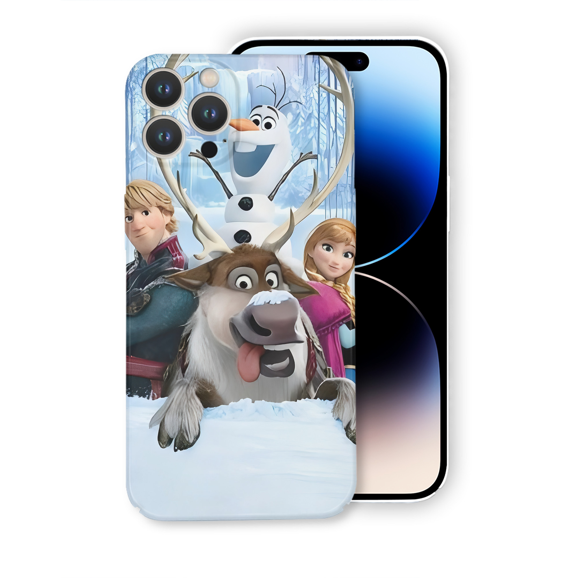 （画像用） アナと雪の女王 アンナ エルサ Frozen Anna Elsa 【iPhone 14シリーズ対応】ハードケース